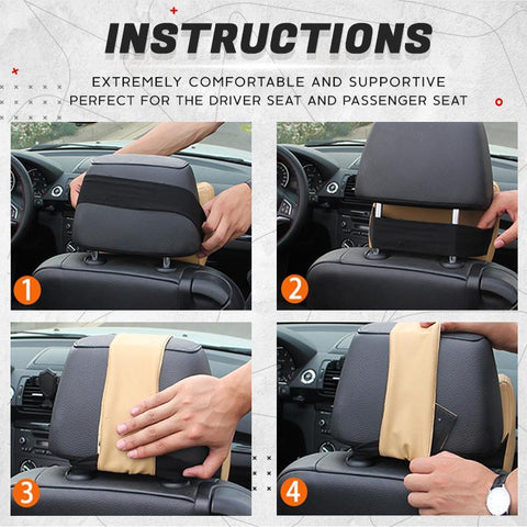 The most comfortable - car seat neck pad-Save 20% OFF