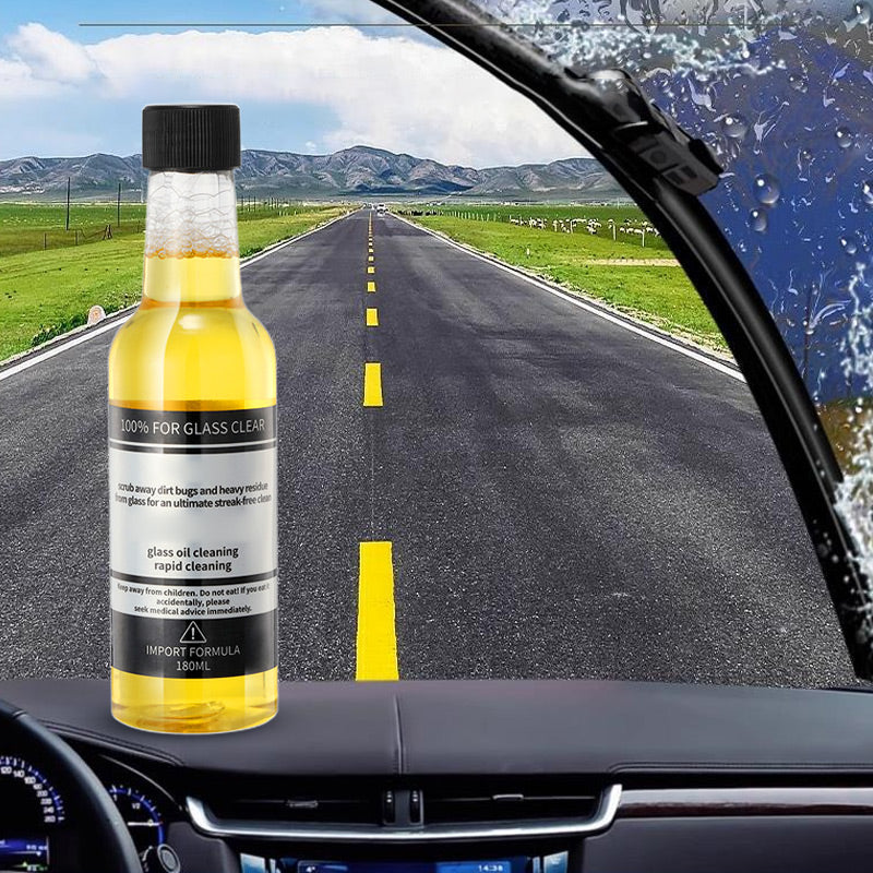 ✨Limited Time Offer 50%✨ Car Glass Oil Film Stain Removal Cleaner