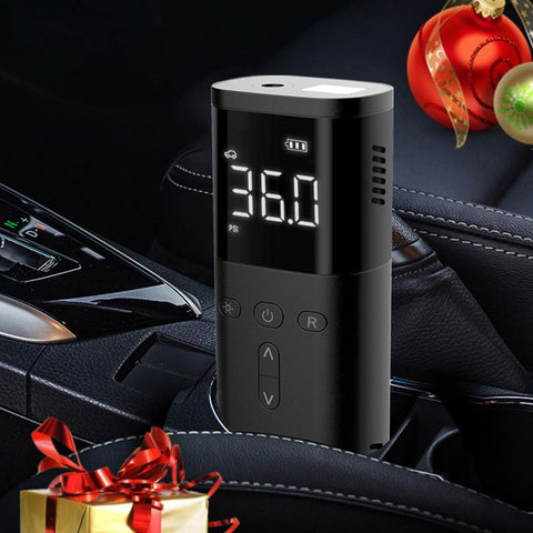 Portable Wireless Car Tire Inflator Air Compressor - Practical Gift